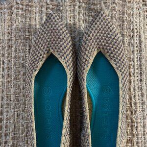 Rothy's Glitter Point Shoes